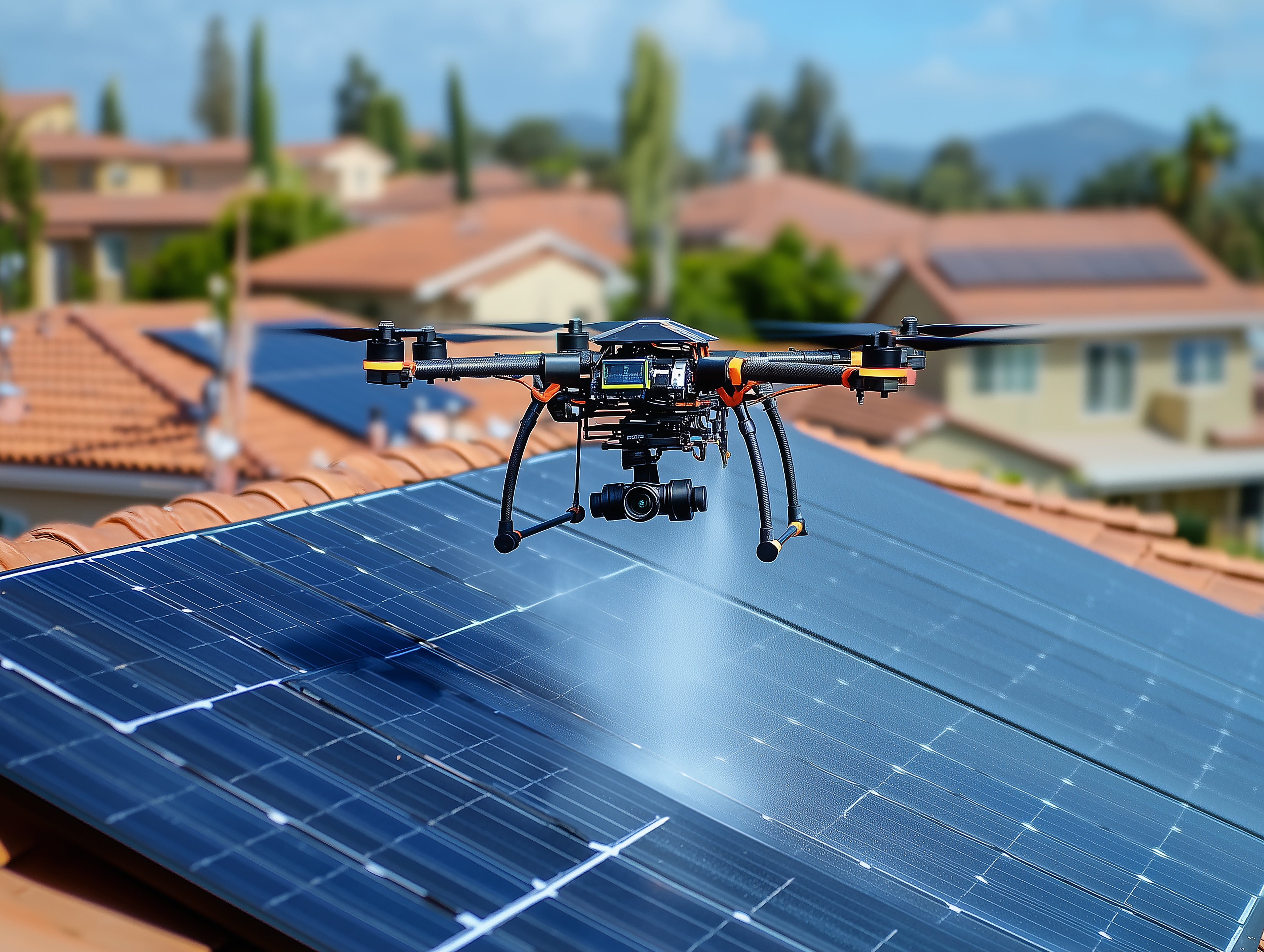 Inspection industrielle par drone